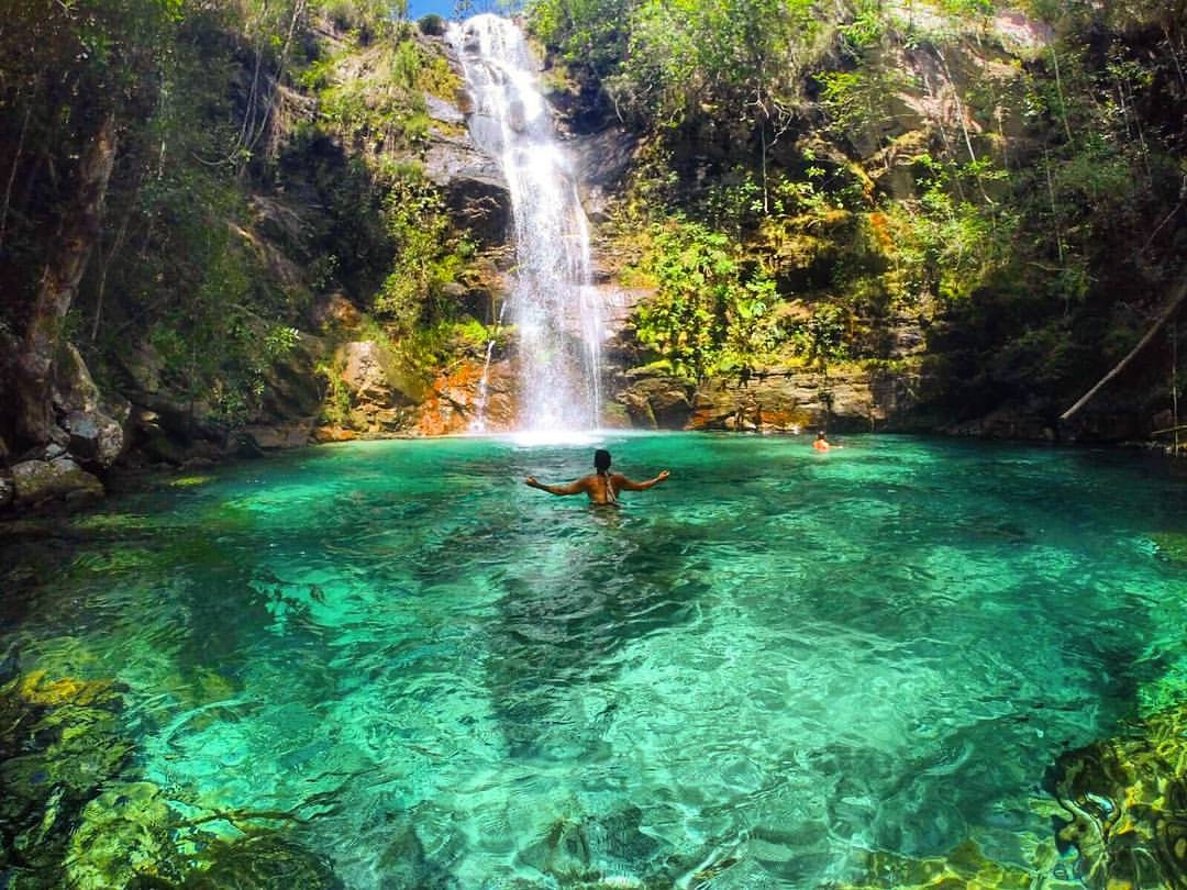 Cachoeira Santa bárbara - GO